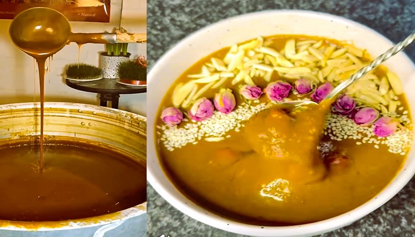 آیین سمنو پزون در دستگرد قم-پیک چاپار